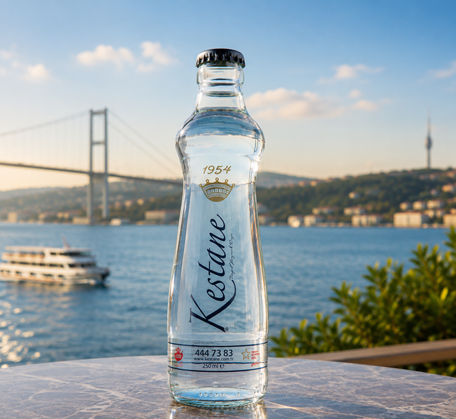 250 ml Cam Şişe Su